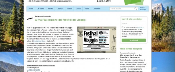 Corbaccio – Al via l’8a edizione del festival del viaggio