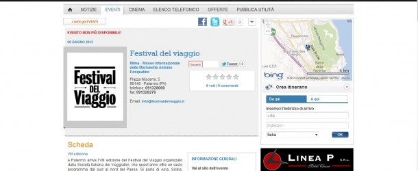 Virgilio/ Palermo – Festival del viaggio