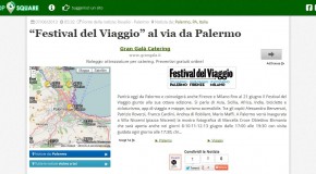 Scoop Square – “Festival del Viaggio” al via da Palermo