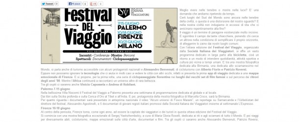 Babele – Varie sedi. “Festival del Viaggio”. Dal 7 al 21 giugno