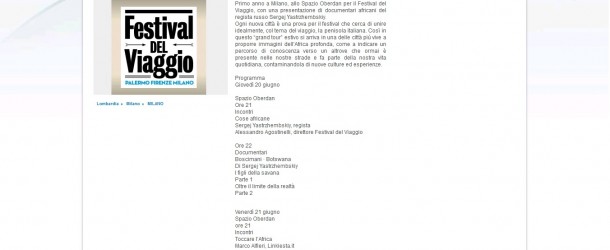 Last Minute Idee – Festival del Viaggio a Milano 20 – 21 giugno 2013