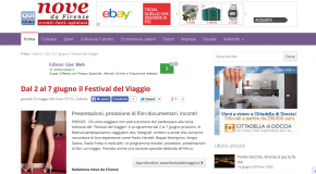 Nove da Firenze – Dal 2 al 7 giugno il Festival del Viaggio