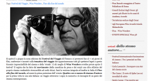 Superga Cinema – Festival del Viaggio, Wim Wenders inedito apre l’evento