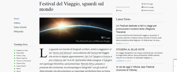 Wn.com – Festival del Viaggio, sguardi sul mondo