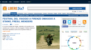 Libero 24 x 7 – Festival del Viaggio a Firenze, omaggio a Staino, Fresu, Wenders