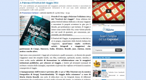 Palermomania – A Palermo il Festival del Viaggio 2014