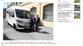 Camper on line – Leonardo’s Travel con Arca